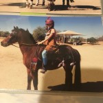 Horse show halloween. Gabe